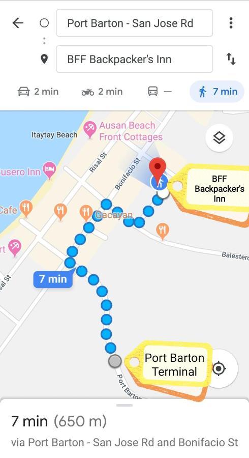 Bff Backpacker'S Inn San Vicente  Zewnętrze zdjęcie